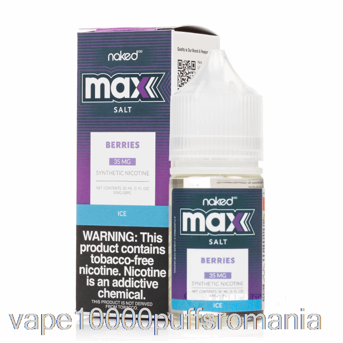 Vape Romania Boabe De Gheata - Naked Max Sare - 30ml 35mg